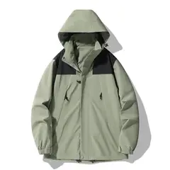 GIOIO - Chamarra Impermeable Transpirable Fino Abrigo Para Hombre