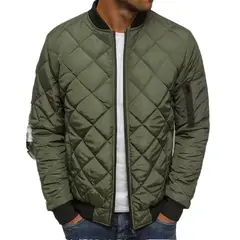 GIOIO - Chamarra Bomber Acolchada Capitonada Termica Para Hombre