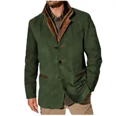 GIOIO - Chaqueta Trabajo Hombre Robusto Retro Urbano Estilo USA​