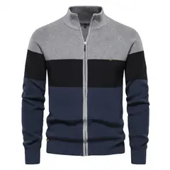 GIOIO - Cárdigan Hombre Premium Urbano Tejido Calidad Liso Moda Casual​