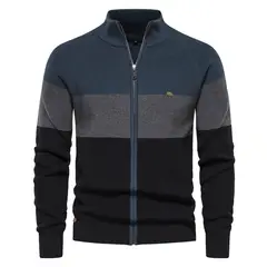 GIOIO - Cárdigan Hombre Premium Urbano Tejido Calidad Liso Moda Casual​