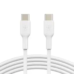 BELKIN - CABLE USB C POR AMBOS LADOS BLANCO DE 1 METRO