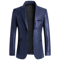 GIOIO - Saco Hombre Sintético Anti-Arrugas Urbano Elegancia Corte Asiático​