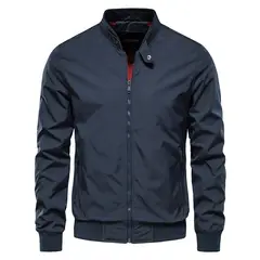 GIOIO - Chaqueta Hombre Casual Universal Ajustada Cuello Mao​