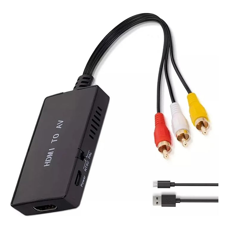 Hdmi Un Convertidor De Rca Hdmi Av Compuesto Un Vídeo Adapt