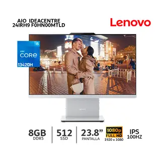 LENOVO - All In One IdeaCentre 24IRH9 /C i5-13420H/ 8GB Ram/ 512 SSD-F0HN00MTLD