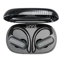 GIOIO - Auriculares Inalámbricos Deportivos Bluetooth53 Con Ganchos