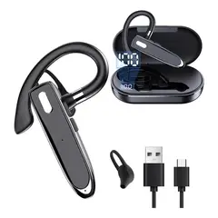 GIOIO - Micrófono Bluetooth Manos Libres Auriculares Intrauditivos