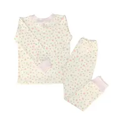 WAWA PIMA - PIJAMA NIÑA SPRING FLOWERS WAWAPIMA 100% ALGODON PIMA