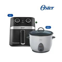OSTER - Combo Freidora 4L CKSTAF401MDF + Olla