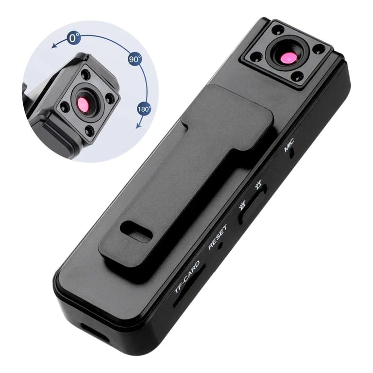 Mini Cámara Espía Digital 1080p Portatil Graba Vídeo Audio