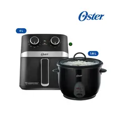 OSTER - Combo Freidora De Aire 4L CKSTAF401MDF + Arrocera