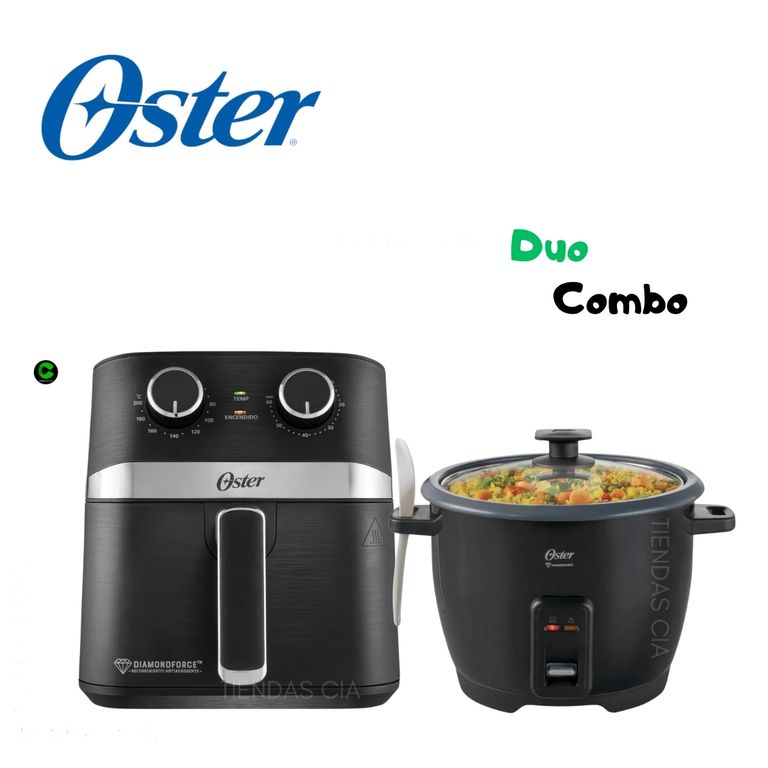 Combo Freidora 4 L + Olla Arrocera CKSTRCB10DFBLK