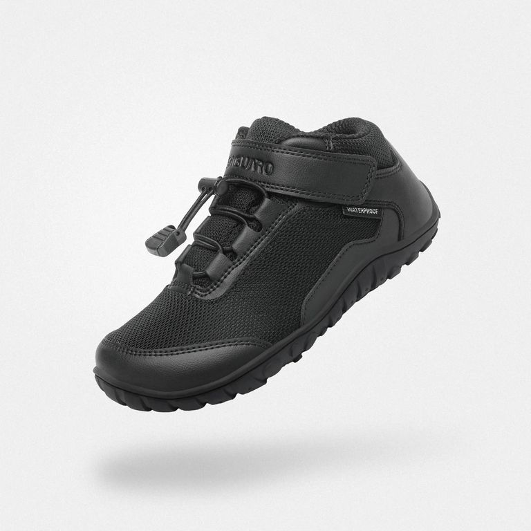 - Zapatillas Barefoot Niños Brave I - Negro