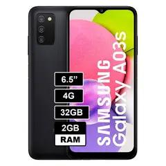 SAMSUNG - Celular Galaxy A03S de 3GB 32GB - Negro