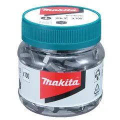 MAKITA - Puntera Pz 2 x 25mm Set 100 pcs (mini contenedor) B-24882