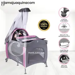 BABY - Cuna Corral de Lujo «ROYNNE» Edición Limitada Pink