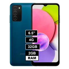 SAMSUNG - Celular Galaxy A03S de 3GB 32GB - Azul