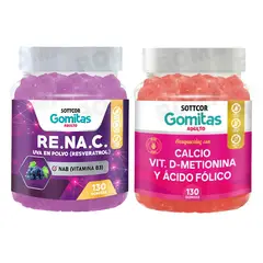 GENERICO - GOMITAS RESVERATROL 130UND + GOMITAS CALCIO 130UND