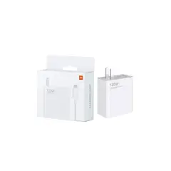 XIAOMI - CARGADOR DE 120W ORIGINAL BLANCO