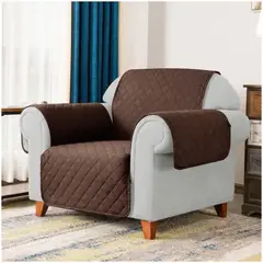 INSPIRA MARKET - Cobertor Protector de Sofá Reversible de 1 Cuerpo