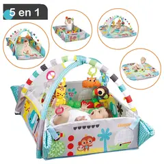 IDEAL - Gimnasio Musical 5 en 1 con Pelotas Verde