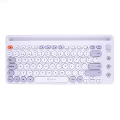 TEROS - TECLADO INALAMBRICO TE-4070S, BLUETOOTH 3.0 WHITE