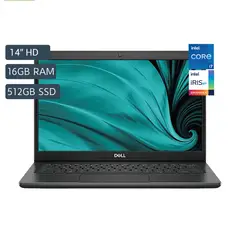 DELL - Laptop Latitude 3420 14" Intel I7-1165G7, 16GB DDR4, 512GB SSD, Windows 11 Pro Español, Gris oscuro