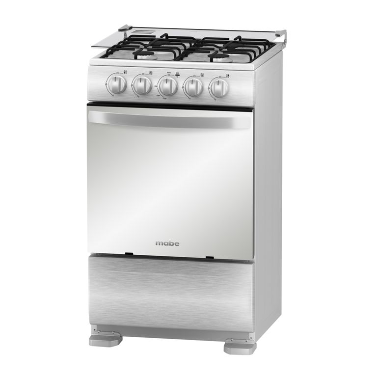 Cocina de Piso a Gas 52 cm Inox TX5110P2