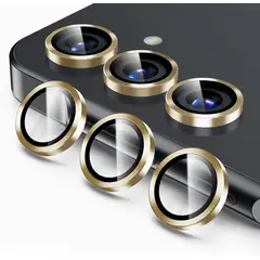 GENERICO - Protector De Cámara Samsung A35 Dorado