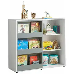 DIBA MUEBLES - Librero Infantil Con Puerta Corrediza Misty -