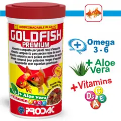 PRODA - Goldfish PREMIUM escama 50 GR - Alimento para Peces PRODAC