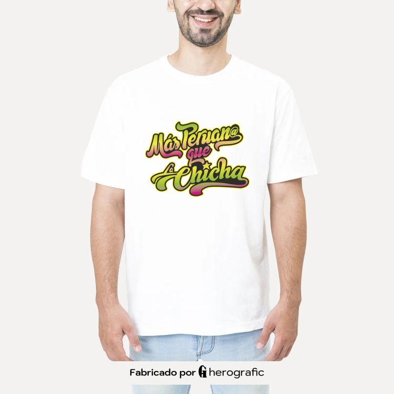 POLO FRASE PERUANA ALGODON PIMA