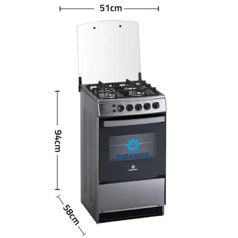 Cocina a Gas 4 Hornillas Bilbao Spazio Plus Croma