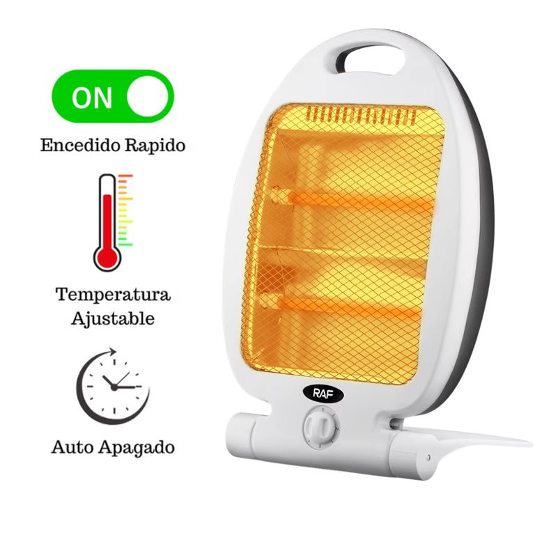 Calefactor Calentador Eléctrico Estufa Termostato
