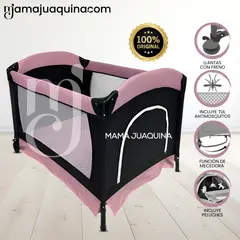 BABY - Cuna Corral de Lujo «NUNNY» Edición Limitada Pink