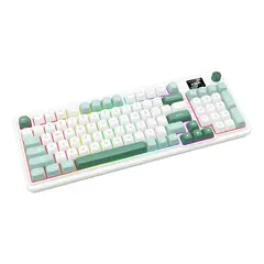 REDRAGON - Teclado Gamer Galatin Pro K719Wg WhiteGreen