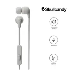 SKULLCANDY - Audifonos Inkd+  S2Imy Con Cable Y Microfono Blanco
