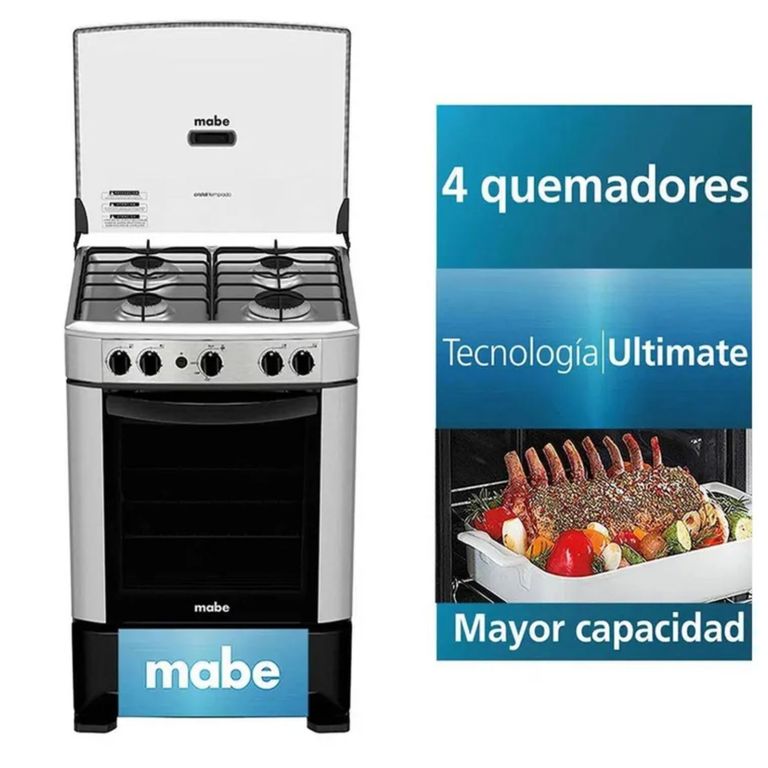 COCINA A GAS 4 HORNILLAS CMP6014AG0