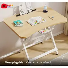 GENERICO - Mesa plegable con portavaso infantil