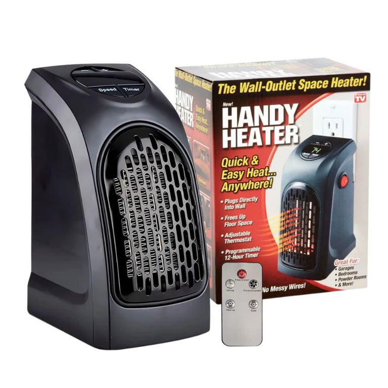 Estufa Calefactor Electrica Calentador de Ambiente Termostato 400w