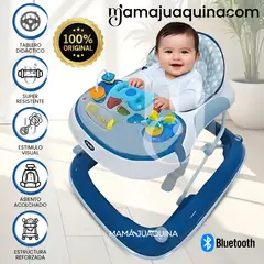 BABY - Andador Musical Plegable con Bluettoth «RUDDER» Blue