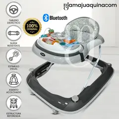 BABY - Andador Musical Plegable con Bluettoth «RUDDER» Gray