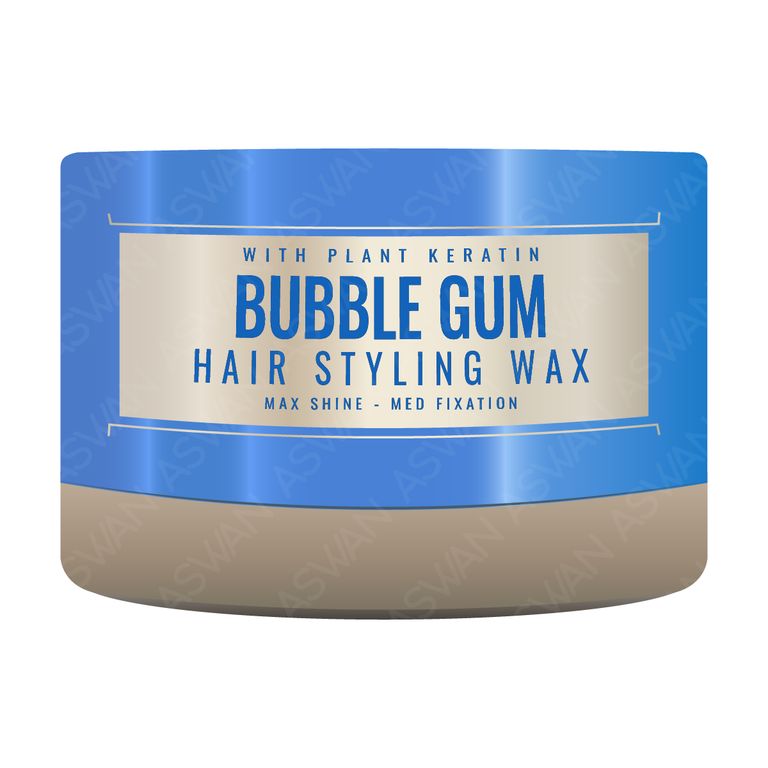 Bubble Gum Hair Styling Wax Max Shine - Med Fixation Celeste