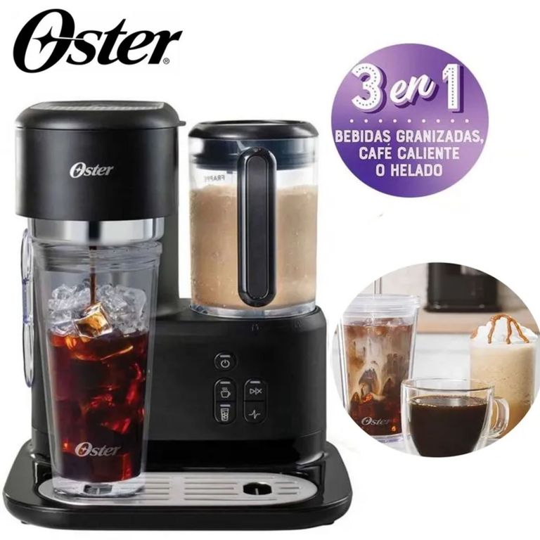 Cafetera frappé Oster®con licuadora BVSTDC03B