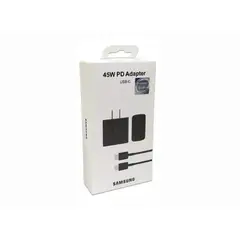 SAMSUNG - CARGADOR PARA DE 45W NEGRO