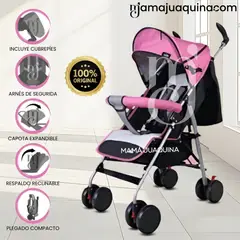 BABY - Coche Bastón de Lujo «CIANNO» Edicion Limitada Pink