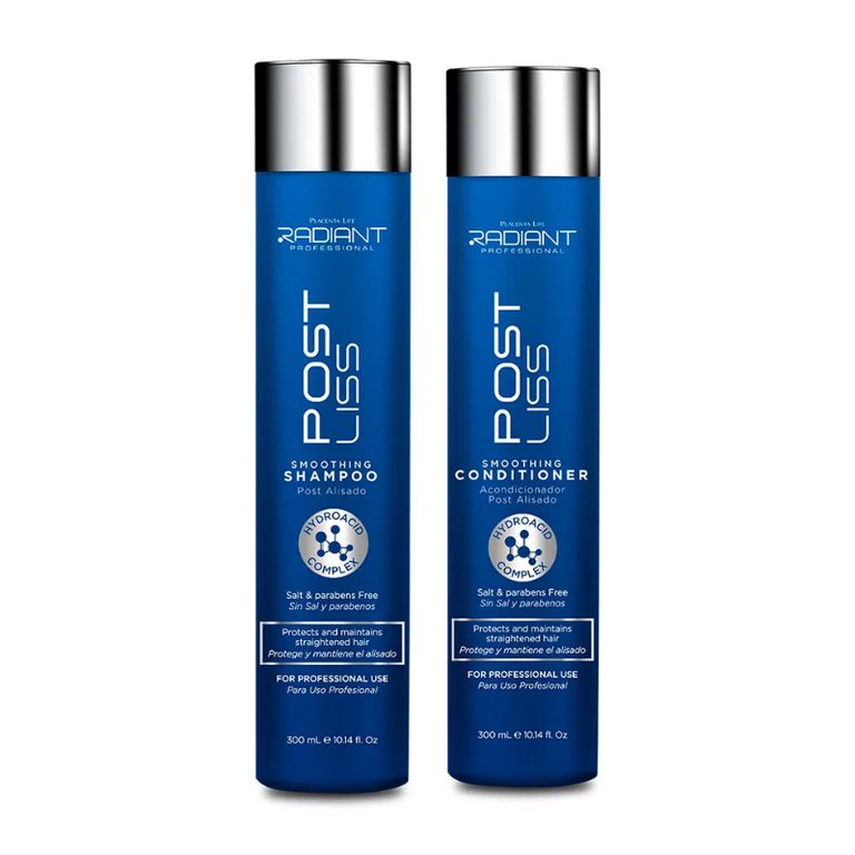 Radiant - Pack Post Liss Shampoo 300ml Acondicionador 300ml