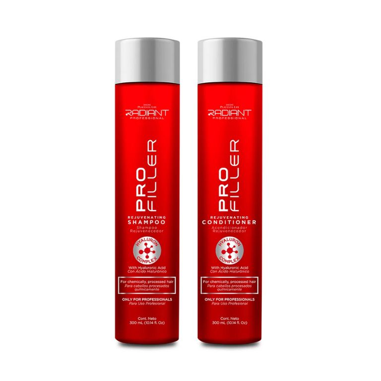 Radiant - Pack Pro Filler Shampoo 300ML+ Acondicionador 300ML