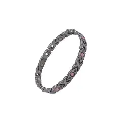 GENERICO - Pulsera de Salud de piedra de cristal para mujer